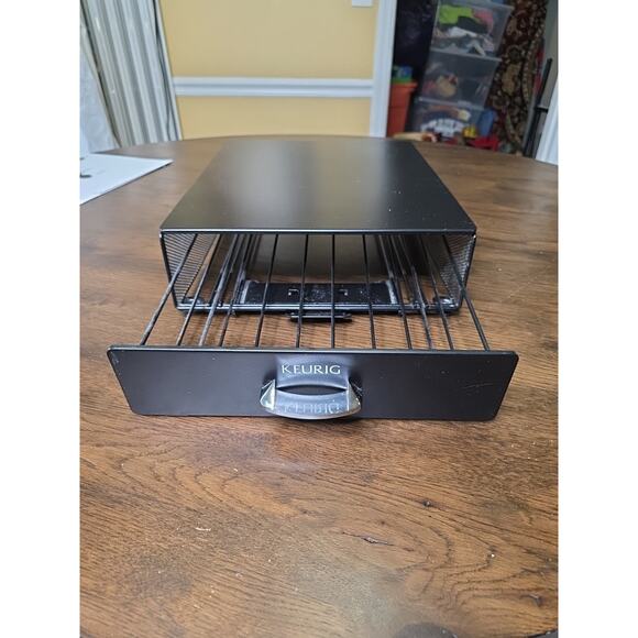 KEURIG 35 K Cup Holder Coffee Pod Storage Drawer Under Brewer Pull-out Rolling - Picture 5 of 16